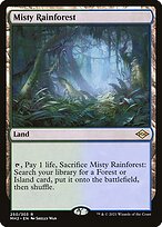 Misty Rainforest (MH2-250) - rare - Foil