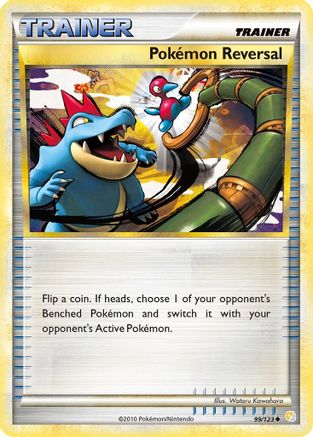 Pokemon Reversal (099/123) - HS  - Uncommon - Reverse Holofoil