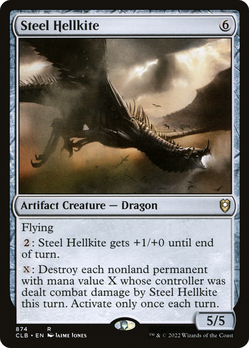 Steel Hellkite (CLB-874) - rare