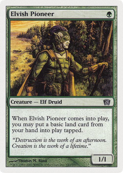 Elvish Pioneer (8ED-243) - common