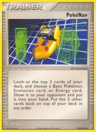 Pokenav (083/100) - CG  - Uncommon - Reverse Holofoil