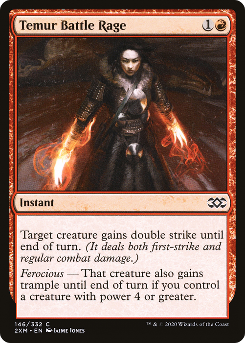 Temur Battle Rage (2XM-146) - common - Foil