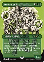 Protean Hulk (SLD-319) - rare (Borderless) - Etched Foil