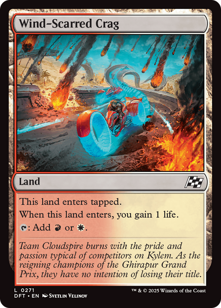 Wind-Scarred Crag (DFT-271) - common - Foil