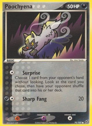 Poochyena (070/107) - D  - Common