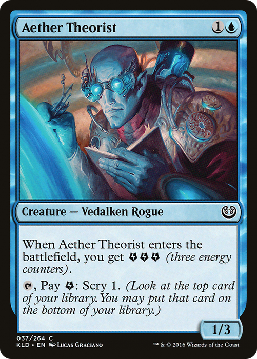 Aether Theorist (KLD-037) - common - Foil