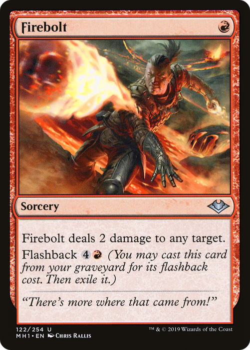 Firebolt (MH1-122) - uncommon - Foil