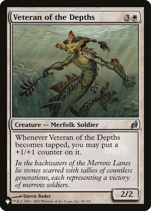Veteran of the Depths (LIST-LRW-46) - uncommon