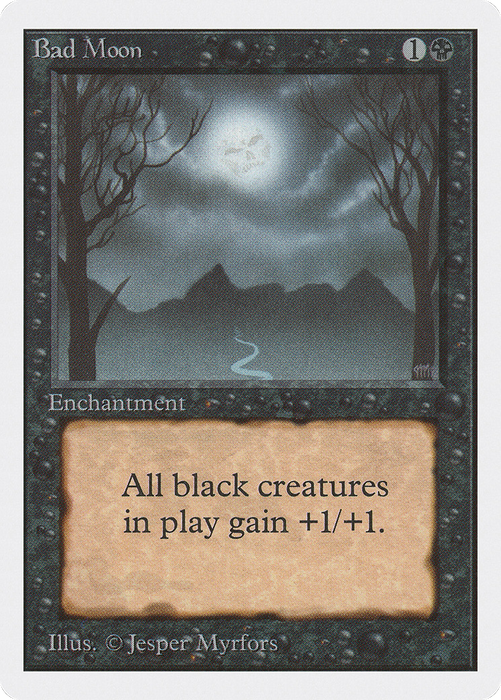 Bad Moon (2ED-094) - rare