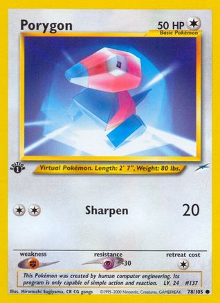 Porygon (078/105) - ND  - Common - Unlimited