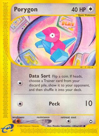 Porygon (103a) (103a/147) - A  - Common
