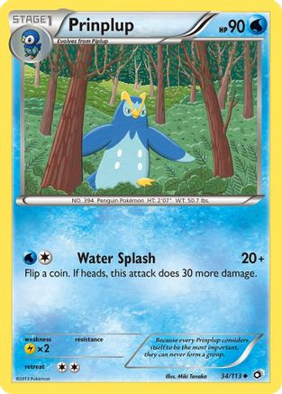 Prinplup (034) - LT  - Uncommon - Reverse Holofoil