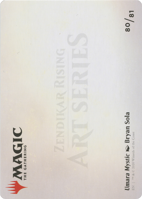 Umara Mystic // Umara Mystic (AZNR-080) - common (Borderless) - Foil