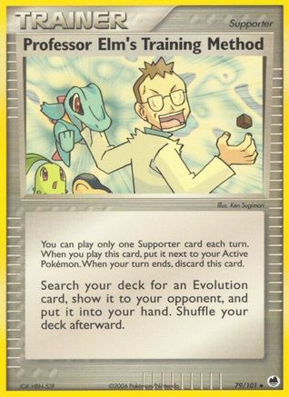 Professor Elm's Training Method (079/101) - DF  - Uncommon