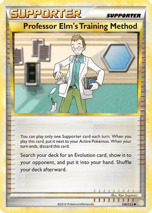 Professor Elm's Training Method (100) - HS  - Uncommon