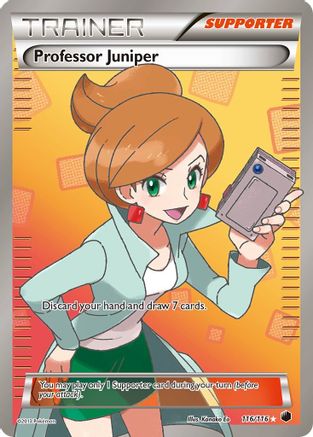 Professor Juniper (116 Full Art) (116) - PF  - Ultra Rare - Holofoil