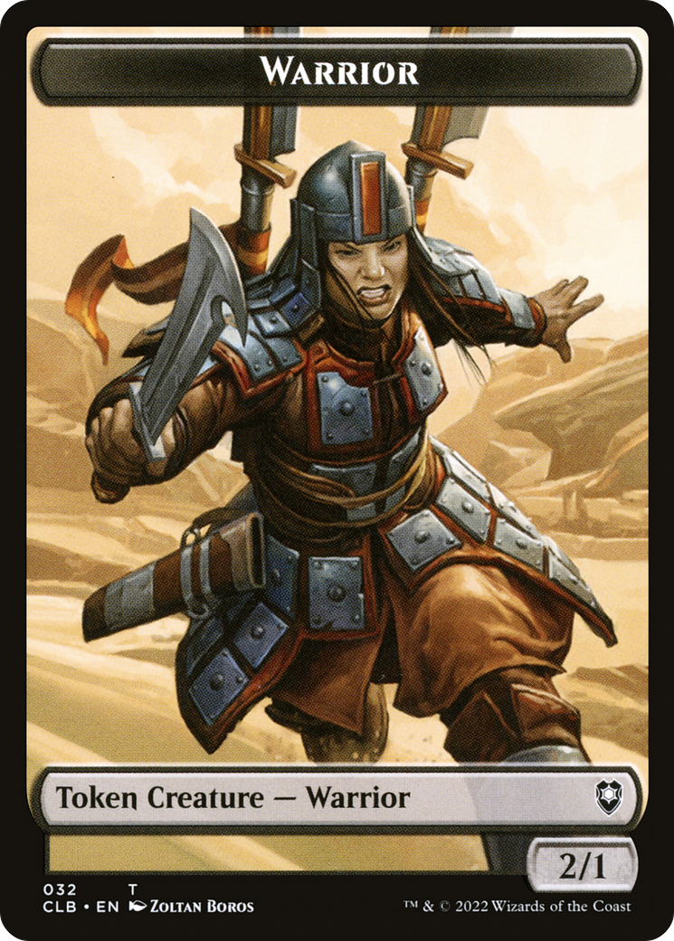 Warrior (TCLB-032) - common