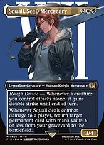 Squall, SeeD Mercenary (FIN-402) - rare (Borderless) - Foil