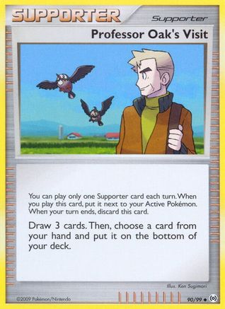 Professor Oak's Visit (090/99) - A  - Uncommon