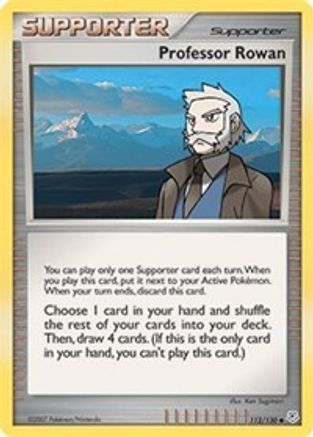 Professor Rowan (112) - DAP  - Uncommon - Reverse Holofoil