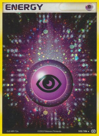 Psychic Energy (105/106) - E  - Holo Rare