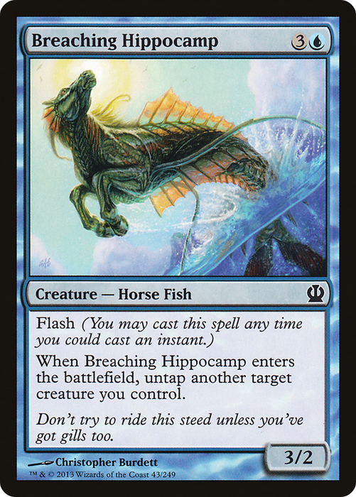 Breaching Hippocamp (THS-043) - common - Foil