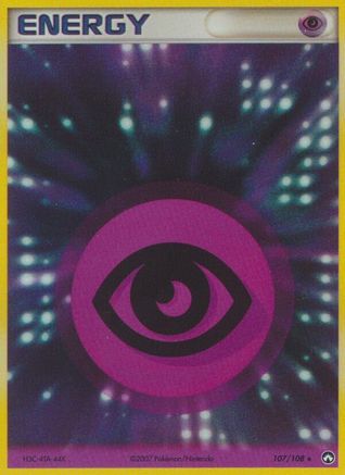 Psychic Energy (107) - PK  - Rare - Holofoil