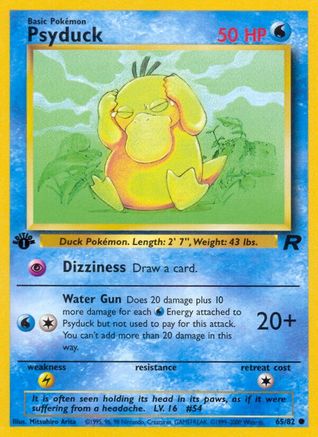 Psyduck (065/82) - TR  - Common - 1st Edition