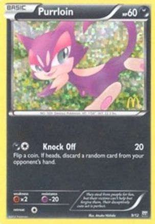 Purrloin (009/12) - MP2  - Promo - Holofoil