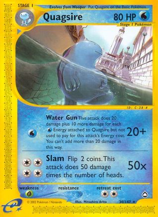 Quagsire (030) - A  - Rare