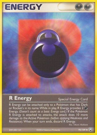 R Energy (095) - TRR  - Uncommon - Reverse Holofoil