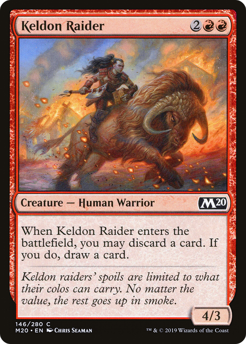 Keldon Raider (M20-146) - common
