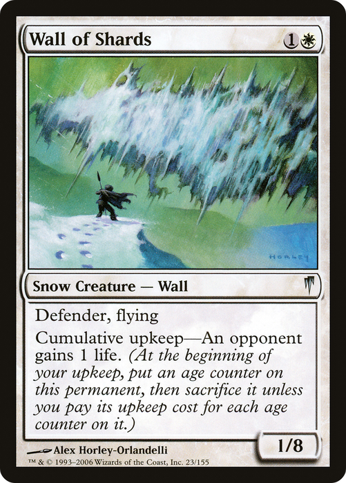 Wall of Shards (CSP-023) - uncommon - Foil