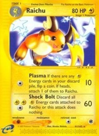 Raichu (61) (061/165) - E  - Rare