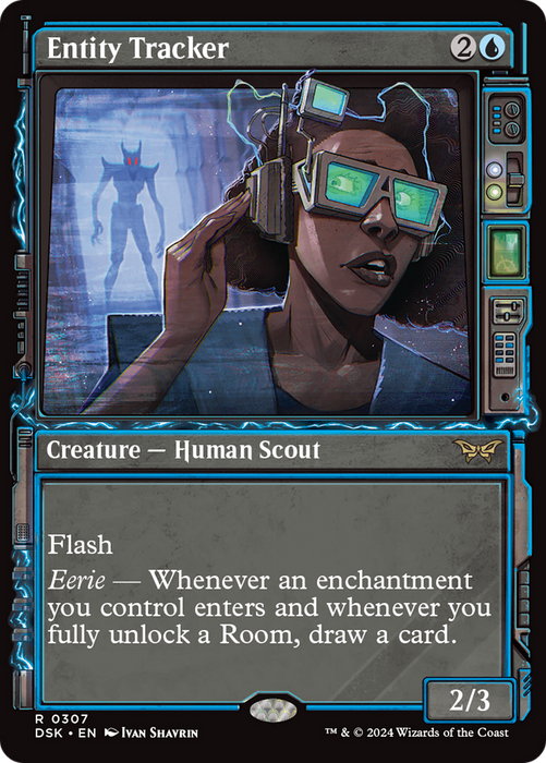 Entity Tracker (DSK-307) - rare: (Showcase) - Foil