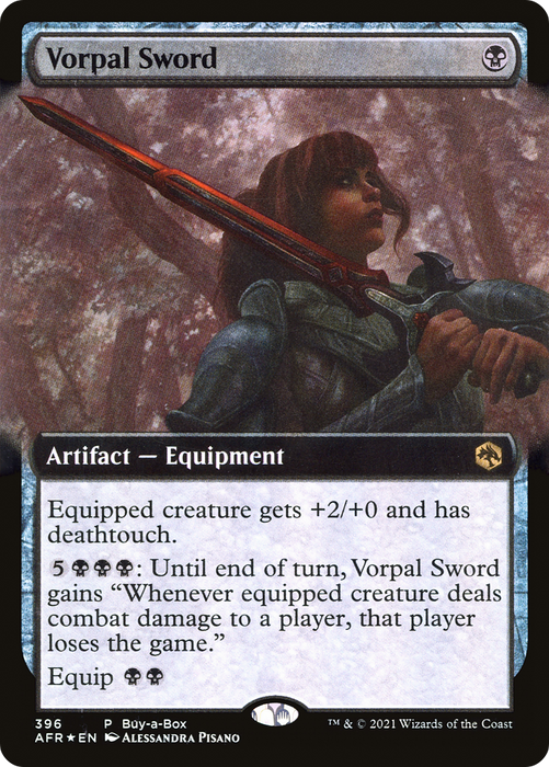 Vorpal Sword (BABP-396) - rare: (Extended Art) - Foil