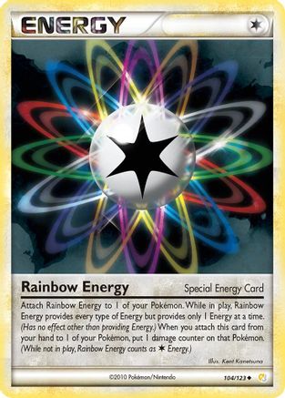 Rainbow Energy (104/123) - HS  - Uncommon