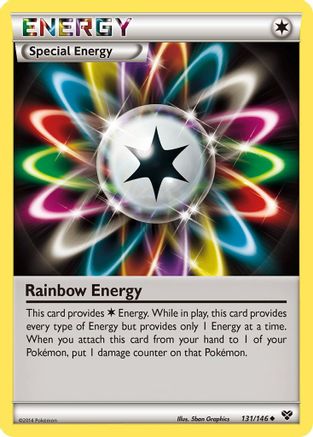 Rainbow Energy (131/146) - XBS  - Uncommon - Reverse Holofoil