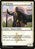 Loyal Sentry (A25-022) - common - Foil