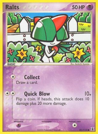 Ralts (081/113) - DS  - Common