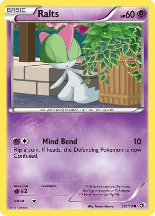 Ralts (059) - LT  - Common - Reverse Holofoil
