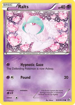 Ralts (RC8/RC25) - LTRC  - Common - Holofoil