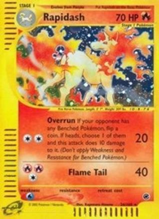 Rapidash (26) (026) - E  - Holo Rare - Holofoil