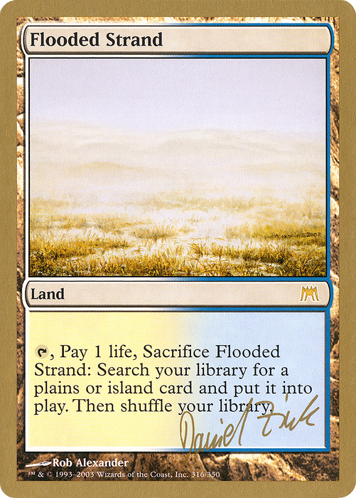 Flooded Strand (WCD-DZ316) - rare
