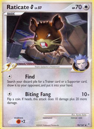 Raticate G (078) - SV  - Uncommon