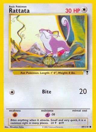 Rattata (089/110) - LC  - Common - Reverse Holofoil