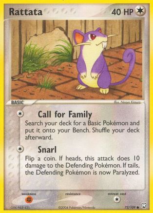 Rattata (072/109) - TRR  - Common