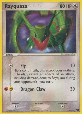 Rayquaza (003/017) - PS1  - Rare