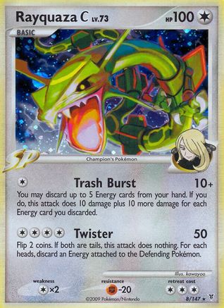 Rayquaza C (008) - SV  - Holo Rare - Reverse Holofoil