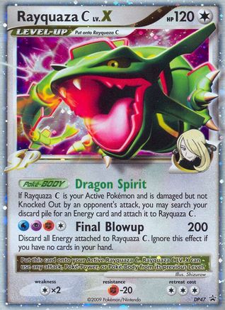 Rayquaza C LV.X (DP47) - DAPP  - Promo - Holofoil